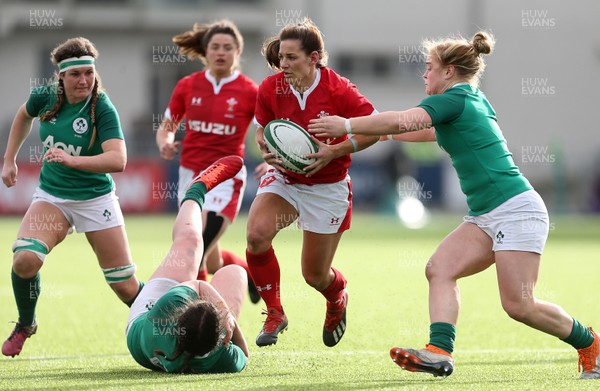 090220 - Ireland Women v Wales Women - Women's 6 Nations Championship - Kerin Lake of Wales