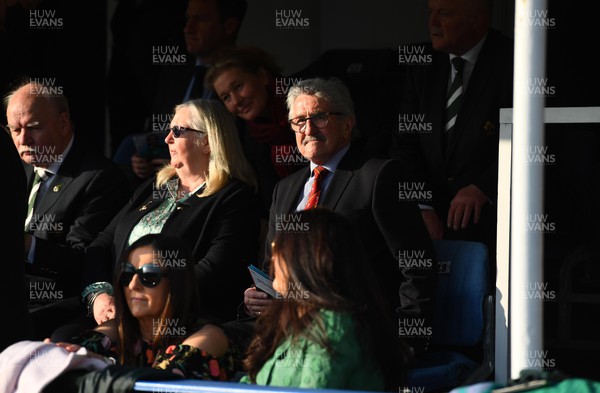 260322 - Ireland Women v Wales Women - TikTok Women’s Six Nations - WRU President Gerald Davies looks on