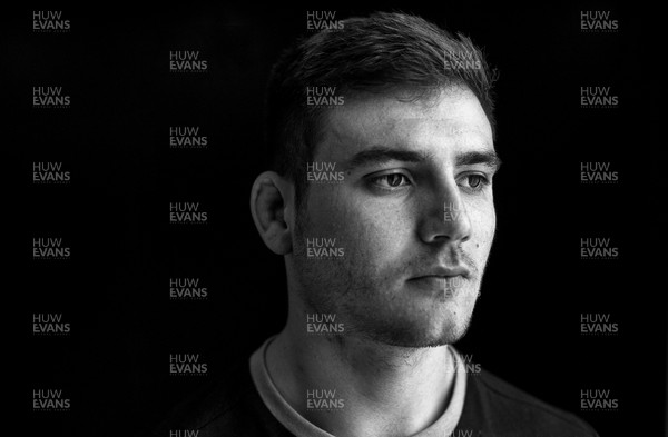 300120 - Italy Rugby Press Conference - British born Italy player Jake Polledri poses for a portrait during media interviews ahead of their 6 Nations game against Wales