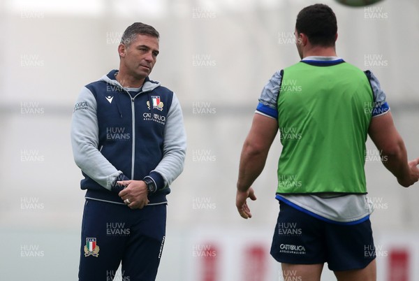 300120 - Italy Rugby Training at USW Sport Park - Head Coach Franco Smith