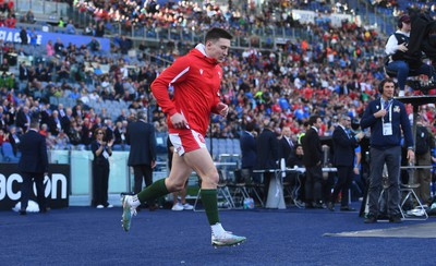 110323 - Italy v Wales - Guinness Six Nations - Josh Adams