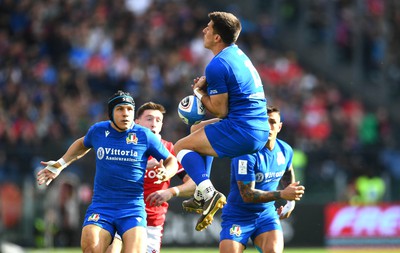 110323 - Italy v Wales - Guinness Six Nations - Tommy Allan of Italy