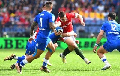 110323 - Italy v Wales - Guinness Six Nations - Joe Hawkins of Wales