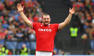 110323 - Italy v Wales - Guinness Six Nations - Ken Owens of Wales