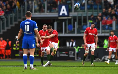 110323 - Italy v Wales - Guinness Six Nations - Owen Williams of Wales