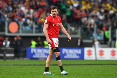 110323 - Italy v Wales - Guinness Six Nations - Mason Grady of Wales