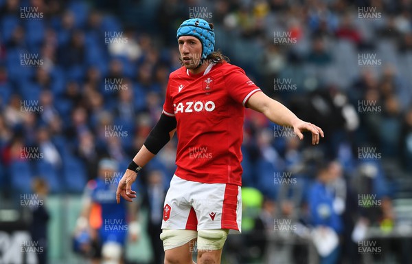 110323 - Italy v Wales - Guinness Six Nations - Justin Tipuric of Wales