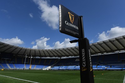 130321 - Italy v Wales - Guinness Six Nations - A general view of Stadio Olimpico, Rome ahead of kick off