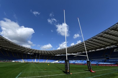 130321 - Italy v Wales - Guinness Six Nations - A general view of Stadio Olimpico, Rome ahead of kick off