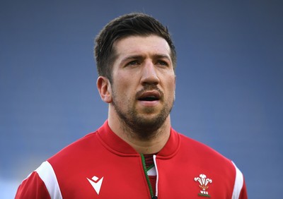 130321 - Italy v Wales - Guinness Six Nations - Justin Tipuric of Wales during the anthems