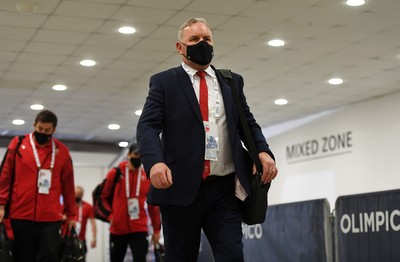 130321 - Italy v Wales - Guinness Six Nations - Wales head coach Wayne Pivac arrives at the stadium