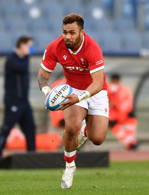 130321 - Italy v Wales - Guinness Six Nations - Willis Halaholo of Wales