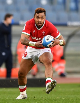 130321 - Italy v Wales - Guinness Six Nations - Willis Halaholo of Wales