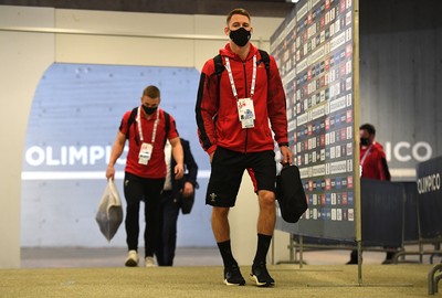 130321 - Italy v Wales - Guinness Six Nations - Liam Williams of Wales arrives