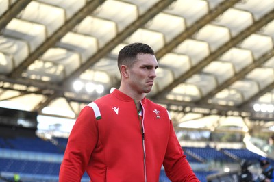 130321 - Italy v Wales - Guinness Six Nations - George North of Wales runs out