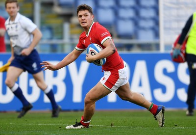 130321 - Italy v Wales - Guinness Six Nations - Callum Sheedy to score his first try for Wales