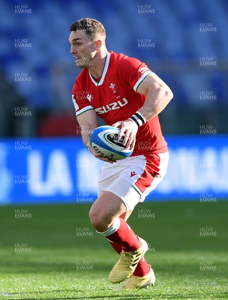 130321 - Italy v Wales - Guinness Six Nations - George North of Wales