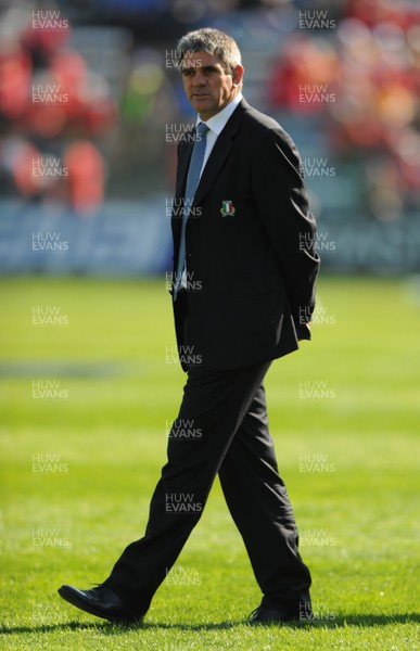 140309 - Italy v Wales - RBS Six Nations 2009 - Italy head coach, Nick Mallett 