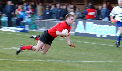 150203 - Italy v Wales - Six Nations Championship - Wales' Dwayne Peel scores try  