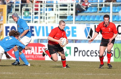 150203 - Italy v Wales - Six Nations Championship -  Wales' Iestyn Harris