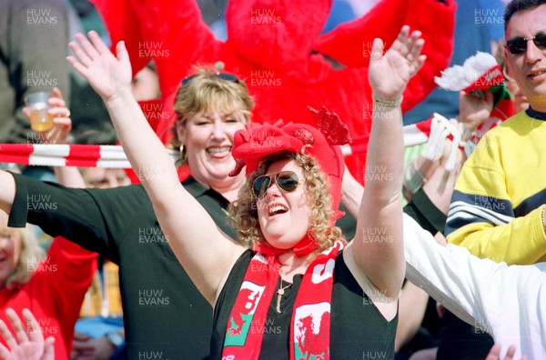 200399 - Italy v Wales - International Friendly -  Wales fans