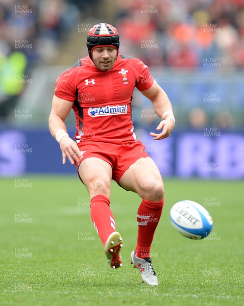 210315 - Italy v Wales - RBS 6 Nations 2015 -Leigh Halfpenny of Wales