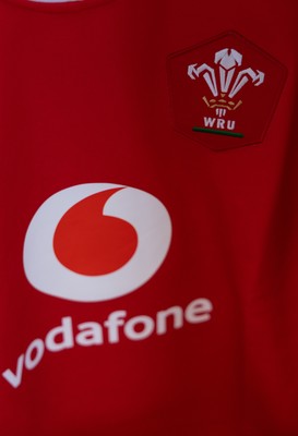 270425 - Italy v Wales, Guinness Women’s Six Nations 2025 - Wales match jerseys hang in the changing room ahead of the match