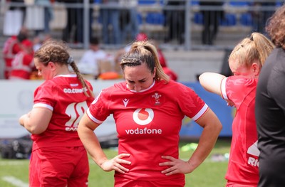 270425 - Italy v Wales, Guinness Women’s Six Nations 2025 - Courtney Keight of Wales at the end of the match