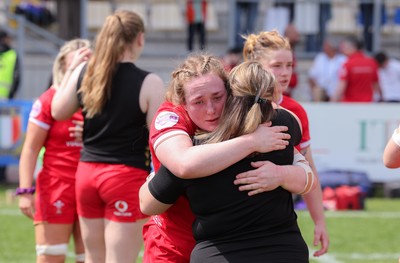 270425 - Italy v Wales, Guinness Women’s Six Nations 2025 - Abbie Fleming of Wales at the end of the match