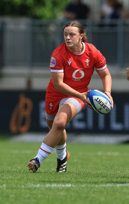270425 - Italy v Wales, Guinness Women’s Six Nations 2025 - Lleucu George of Wales