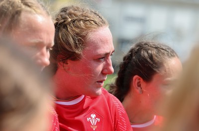 270425 - Italy v Wales, Guinness Women’s Six Nations 2025 - Abbie Fleming of Wales at the end of the match