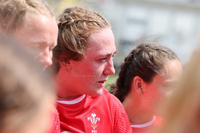 270425 - Italy v Wales, Guinness Women’s Six Nations 2025 - Abbie Fleming of Wales at the end of the match