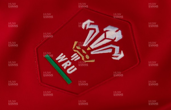 270425 - Italy v Wales, Guinness Women’s Six Nations 2025 - Wales match jerseys hang in the changing room ahead of the match