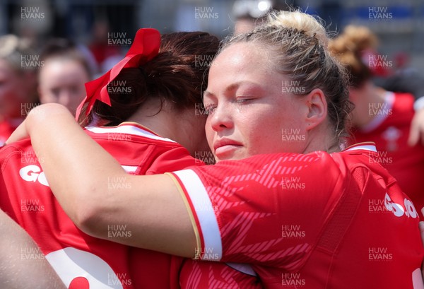 270425 - Italy v Wales, Guinness Women’s Six Nations 2025 - Kelsey Jones of Wales at the end of the match