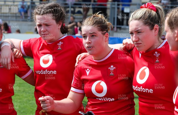 270425 - Italy v Wales, Guinness Women’s Six Nations 2025 - Bethan Lewis of Wales at the end of the match