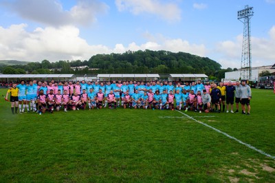 100622 - James Hook Select XV v Classic Lions XV - James Hook Testimonial Match - The two squads