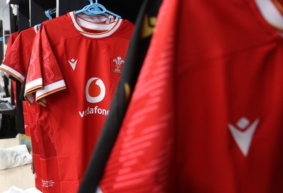 050725 - Japan v Wales - Summer Tour First Test - Wales changing room before the game