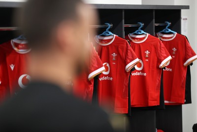 050725 - Japan v Wales - Summer Tour First Test - Wales changing room before the game