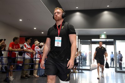 050725 - Japan v Wales - Summer Tour First Test - Tommy Reffell of Wales 