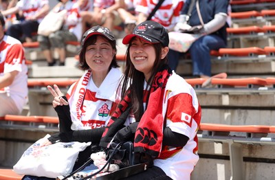 050725 - Japan v Wales - Summer Tour First Test - Fans before the game