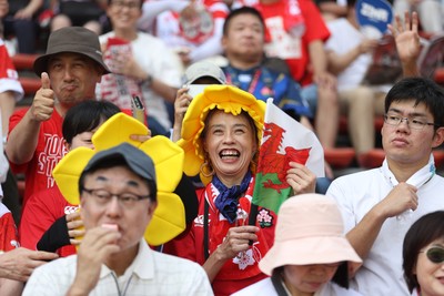 050725 - Japan v Wales - Summer Tour First Test - Fans before the game