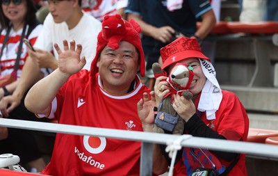 050725 - Japan v Wales - Summer Tour First Test - Fans before the game