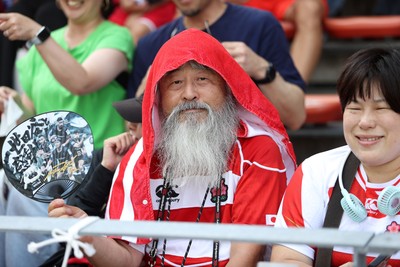 050725 - Japan v Wales - Summer Tour First Test - Fans before the game