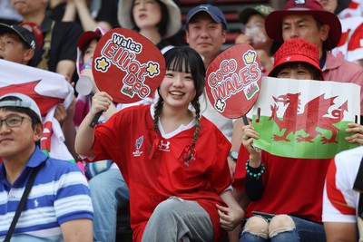 050725 - Japan v Wales - Summer Tour First Test - Fans before the game