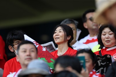 050725 - Japan v Wales - Summer Tour First Test - Fans before the game