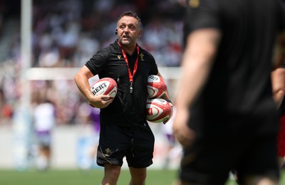 050725 - Japan v Wales - Summer Tour First Test - Wales Head Coach Matt Sherratt 