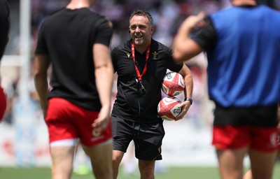 050725 - Japan v Wales - Summer Tour First Test - Wales Head Coach Matt Sherratt 