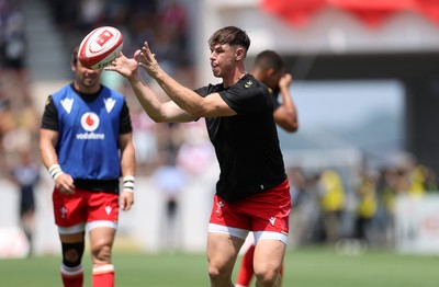 050725 - Japan v Wales - Summer Tour First Test - Tom Rogers of Wales 
