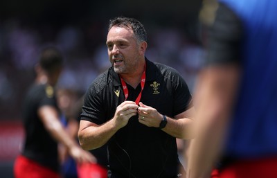 050725 - Japan v Wales - Summer Tour First Test - Wales Head Coach Matt Sherratt 