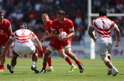 050725 - Japan v Wales - Summer Tour First Test - Teddy Williams of Wales 